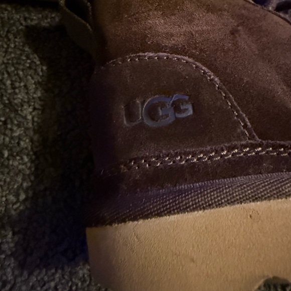 UGG Chocolate Suede Boots - Picture 4 of 6